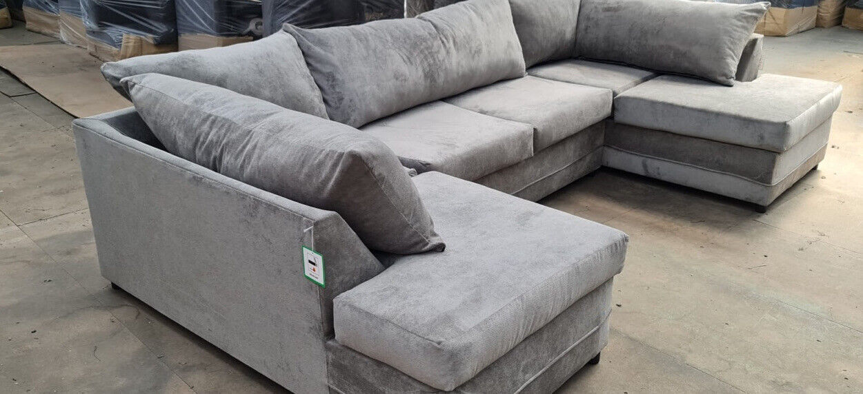 Kensington U Shape Fabric Sofa