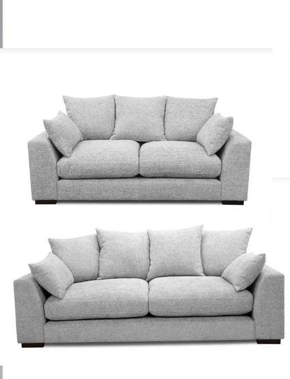 CHENILLE FABRIC SOFA 3 SEATER & 2 seater