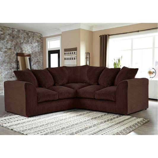 Chocolate Jumbo Cord Sofa