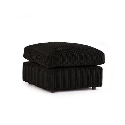 Black Jumbo Cord Sofas