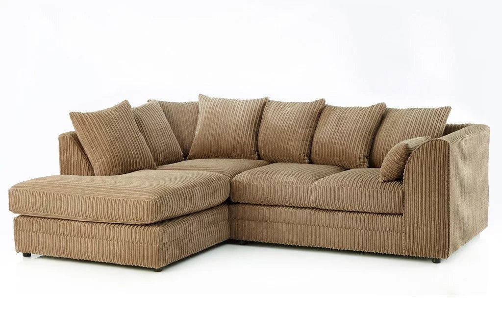 Coffee Jumbo Cord Sofa