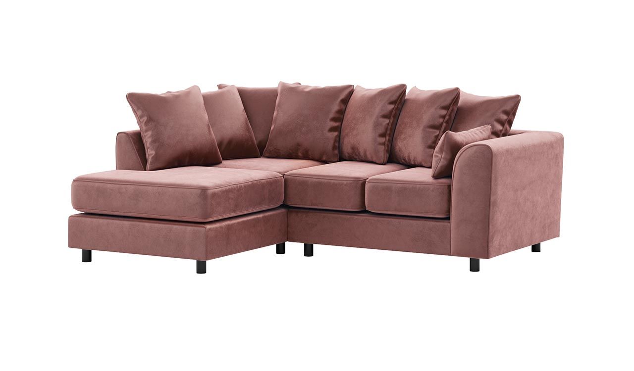 Pink Plush Velvet Sofas