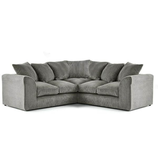 Grey Jumbo Cord Sofa