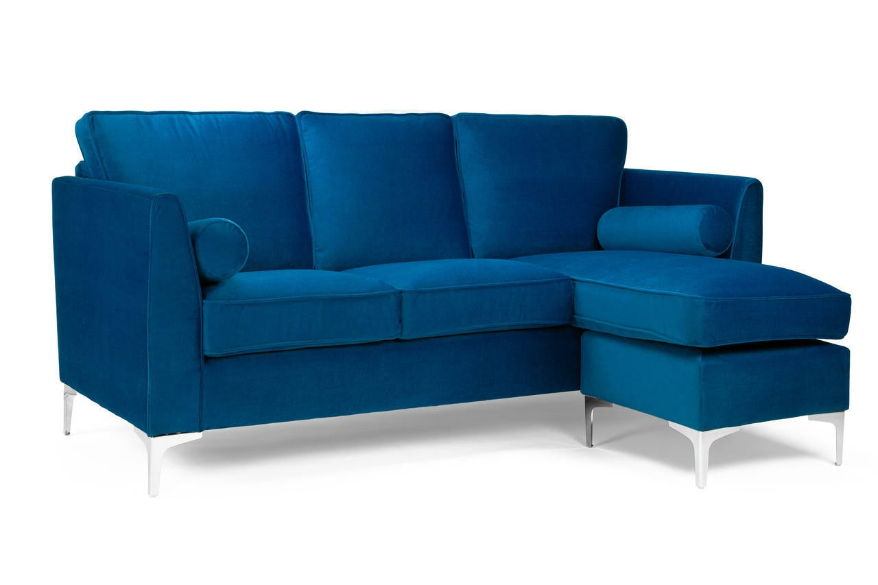 Blue Universal Corner Sofa