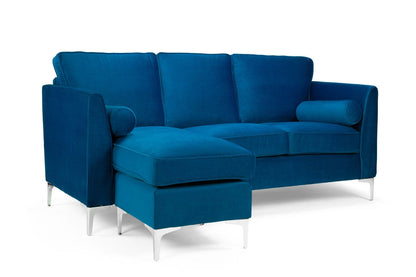 Blue Universal Corner Sofa